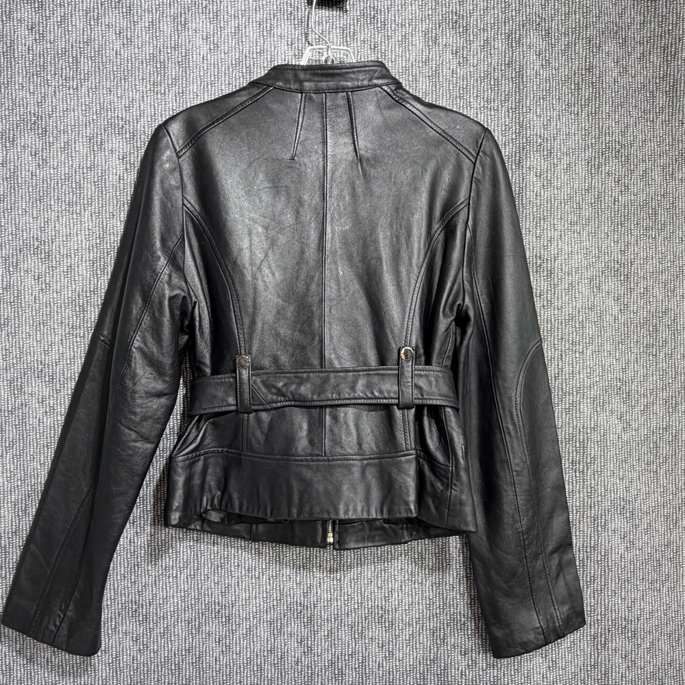 Arden B Moto Leather Jacket - Picture 4 of 16